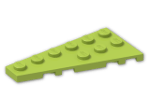 LEGO® Stein: Wing 3 x 6 Left 54384 | Farbe: Bright Yellowish Green