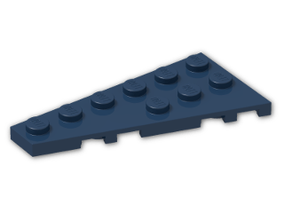 LEGO® Brick: Wing 3 x 6 Left 54384 | Color: Earth Blue