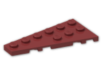 LEGO® Brick: Wing 3 x 6 Left 54384 | Color: New Dark Red