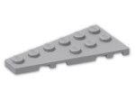 LEGO® Stein: Wing 3 x 6 Left 54384 | Farbe: Medium Stone Grey