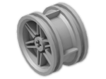 LEGO® Stein: Wheel Rim 20 x 30 with 6 Spokes and External Ribs 56145 | Farbe: Silver