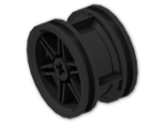LEGO® Brick: Wheel Rim 20 x 30 with 6 Spokes and External Ribs 56145 | Color: Black