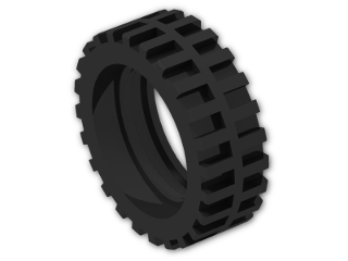 LEGO® Brick: Tyre 14/ 43 x 30 56898 | Color: Black