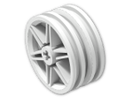 LEGO® Stein: Wheel Rim 14 x 30 with 6 Spokes and No Pegholes 56904 | Farbe: White