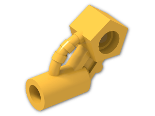 LEGO® Brick: Minifig Arm Bionicle Barraki 57588 | Color: Flame Yellowish Orange