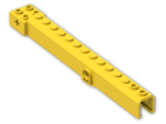 LEGO® Stein: Crane Arm Outside with Pegholes 57779 | Farbe: Bright Yellow