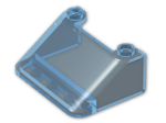 LEGO® Brick: Windscreen 3 x 4 x 1.333 57783 | Color: Transparent Light Blue