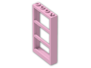LEGO® Stein: Window 1 x 4 x 6 Frame with Three Panes 57894 | Farbe: Light Purple