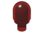 LEGO® Brick: Cylinder Domed 1 x 1 x 1.667 with Bar 58176 | Color: Transparent Red