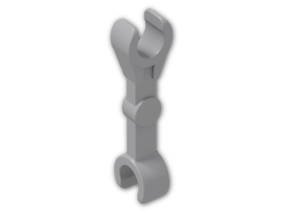 LEGO® Stein: Minifig Mechanical Arm Straight 59230 | Farbe: Medium Stone Grey