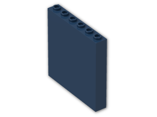 LEGO® Brick: Panel 1 x 6 x 5 59349 | Color: Earth Blue