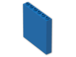 LEGO® Brick: Panel 1 x 6 x 5 59349 | Color: Bright Blue
