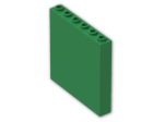 LEGO® Brick: Panel 1 x 6 x 5 59349 | Color: Dark Green