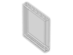 LEGO® Brick: Panel 1 x 6 x 5 59349 | Color: Transparent