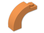 LEGO® Brick: Arch 1 x 3 x 2 with Curved Top 6005 | Color: Bright Orange