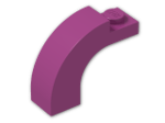 LEGO® Brick: Arch 1 x 3 x 2 with Curved Top 6005 | Color: Bright Reddish Violet