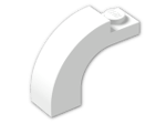 LEGO® Brick: Arch 1 x 3 x 2 with Curved Top 6005 | Color: White