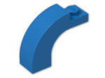 LEGO® Brick: Arch 1 x 3 x 2 with Curved Top 6005 | Color: Bright Blue