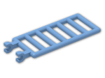 LEGO® Brick: Bar 7 x 3 with Double Clips 6020 | Color: Medium Blue
