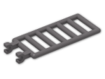 LEGO® Stein: Bar 7 x 3 with Double Clips 6020 | Farbe: Dark Stone Grey