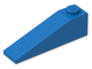 LEGO® Brick: Slope Brick 18 4 x 1 60477 | Color: Bright Blue