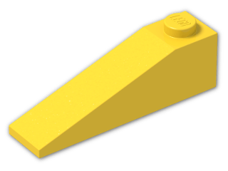 LEGO® Stein: Slope Brick 18 4 x 1 60477 | Farbe: Bright Yellow