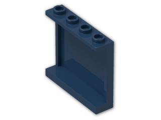 LEGO® Stein: Panel 1 x 4 x 3 with Side Flanges 60581 | Farbe: Earth Blue