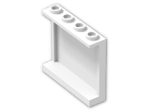 LEGO® Brick: Panel 1 x 4 x 3 with Side Flanges 60581 | Color: White