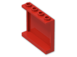 LEGO® Brick: Panel 1 x 4 x 3 with Side Flanges 60581 | Color: Bright Red