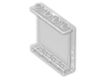 LEGO® Brick: Panel 1 x 4 x 3 with Side Flanges 60581 | Color: Transparent