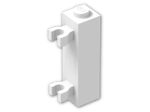 LEGO® Stein: Brick 1 x 1 x 3 with Two Clips Vertical 60583 | Farbe: White