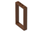 LEGO® Brick: Door 1 x 4 x 6 Frame 60596 | Color: Reddish Brown