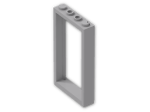 LEGO® Stein: Door 1 x 4 x 6 Frame 60596 | Farbe: Medium Stone Grey