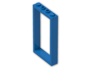 LEGO® Brick: Door 1 x 4 x 6 Frame 60596 | Color: Bright Blue