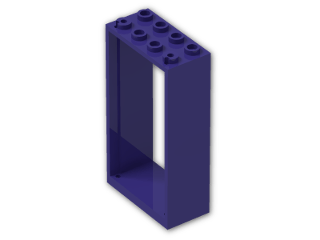 LEGO® Stein: Door 2 x 4 x 6 Frame 60599 | Farbe: Medium Lilac