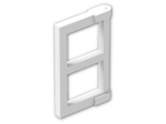 LEGO® Brick: Window 1 x 2 x 3 Pane with Thick Corner Tabs 60608 | Color: White