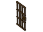 LEGO® Brick: Door 1 x 4 x 6 Barred 60621 | Color: Dark Brown