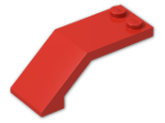 LEGO® Stein: Windscreen 5 x 2 x 1 & 2/3 6070 | Farbe: Bright Red