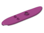 LEGO® Brick: Minifig Surf Board 2 x 10 6075 | Color: Bright Reddish Violet