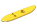 LEGO® Stein: Minifig Surf Board 2 x 10 6075 | Farbe: Bright Yellow
