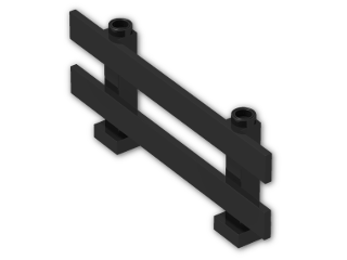LEGO® Stein: Fence 1 x 8 x 2 6079 | Farbe: Black