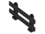 LEGO® Brick: Fence 1 x 8 x 2 6079 | Color: Black
