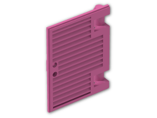 LEGO® Stein: Window Shutter 1 x 2.667 x 3 with Handle 60800a | Farbe: Bright Purple