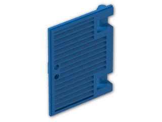 LEGO® Stein: Window Shutter 1 x 2.667 x 3 with Handle 60800a | Farbe: Bright Blue