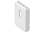 LEGO® Brick: Panel 1 x 4 x 5 with Window 60808 | Color: White