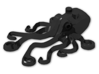 LEGO® Brick: Animal Octopus 6086 | Color: Black