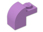 LEGO® Stein: Brick 2 x 1 x 1 & 1/3 with Curved Top 6091 | Farbe: Medium Lavender