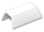 LEGO® Stein: Technic Panel Side Flaring Intake 4 x 6.5 61069 | Farbe: White