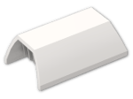 LEGO® Brick: Technic Panel Side Flaring Intake 4 x 6.5 61069 | Color: Light Stone Grey
