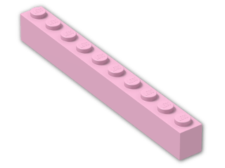 LEGO® Brick: Brick 1 x 10 6111 | Color: Light Purple